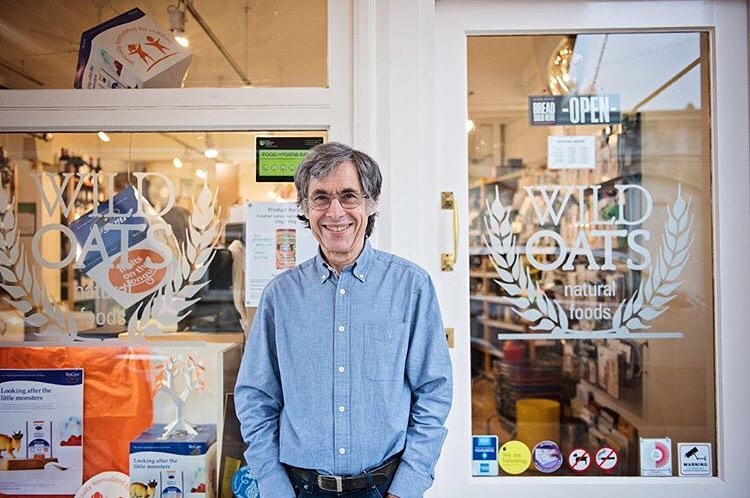 Mike Abrahams outside Wild Oats