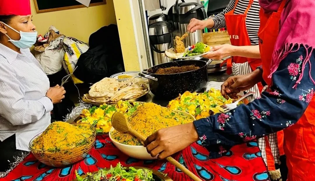 Houria cooks