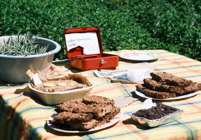 Easton Community Garden cakes